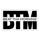 Sticker - white matte